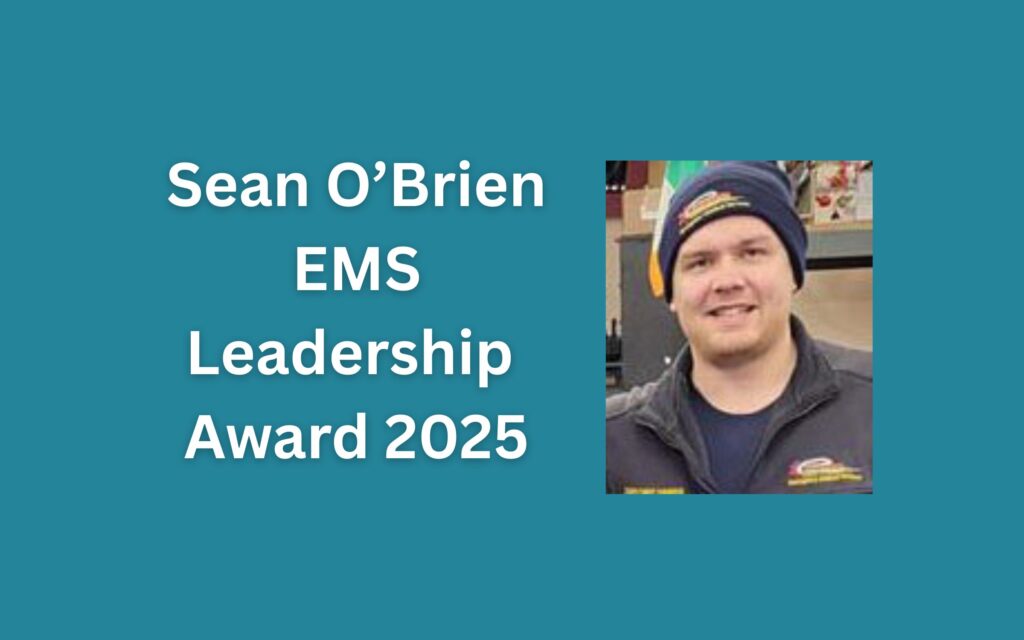 Sean O'Brien award graphic