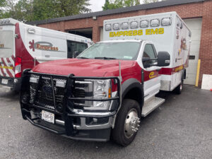 New critical care ambulance.